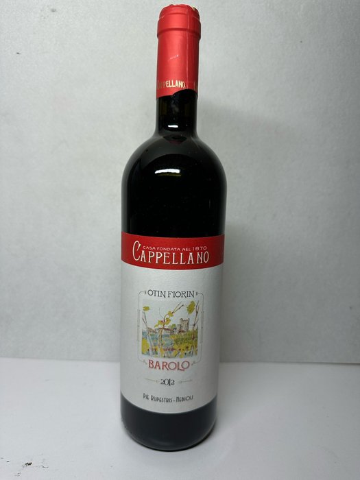 2012 Cappellano, Otin Fiorin "Piè Rupestris" - Piëmont DOCG - 1 Fles (0,75 liter)