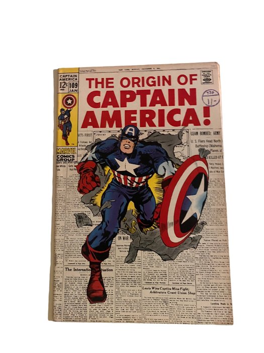 Capitan America 109 - 1 Comic - 1969