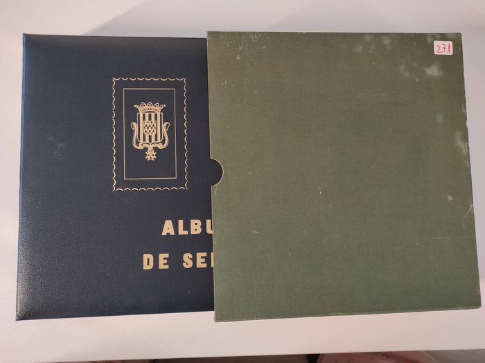 Spanien 1964/1976 - Album med frimærkesamling Spanien år 1964/1976 i NYT uden OLEGARIO frimærkefikser - edifil