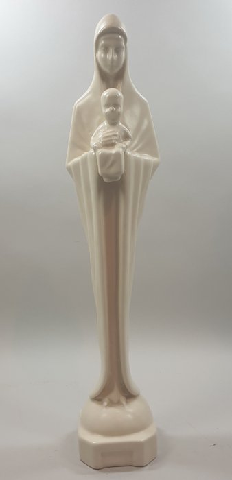 Plateelbakkerij Zuid-Holland - 雕像 - Madonna met kind - 陶瓷