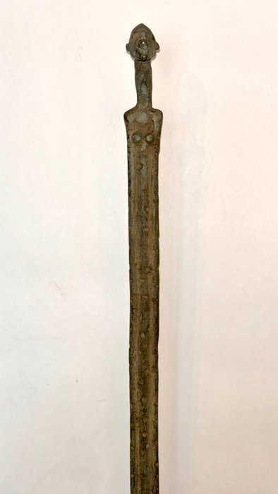 Fadenförmige Skulptur (Mann) 104 cm - Dogon - Mali  (Ohne Mindestpreis)