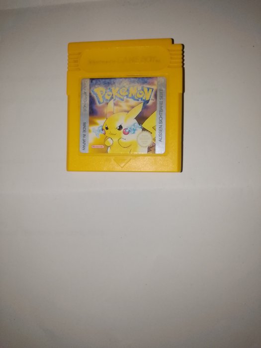 Nintendo - Gameboy - Pokemon Gelbe (Yellow) Edition - Handheld-Videospiel