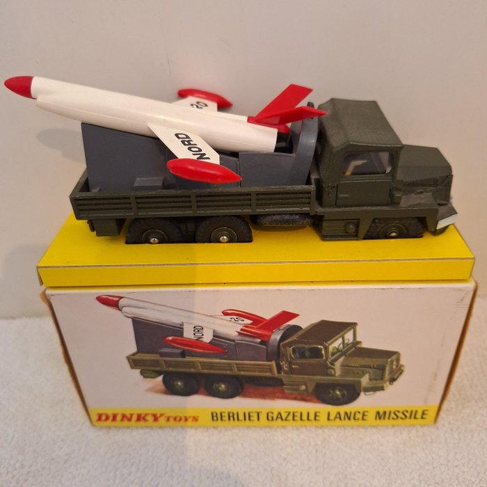 Dinky Toys 1:55 - Modell-lastebil - ref. 816 Berliet Gazelle Rocket Launcher