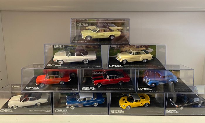Altaya 1:43 - 模型汽车 - Opel collection