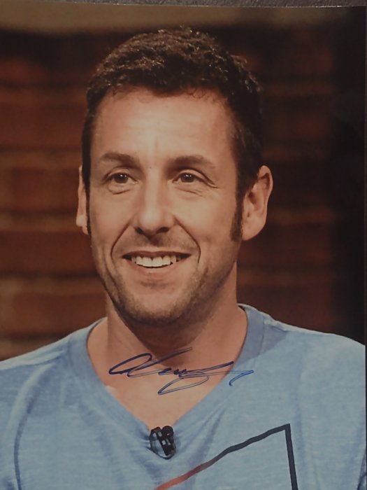 Adam Sandler - Grown Ups / Big Daddy / The Waterboy - Signed in person (New York, 2023)