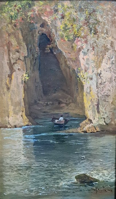 Salvatore Petruolo (1857-1946) - Grotta di Posillipo