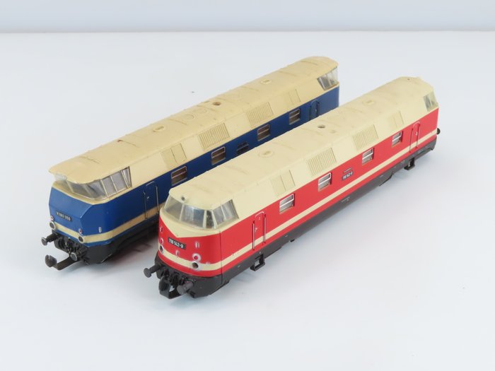 Gützold H0 - Locomotiva diesel (2) - V180 e BR118 - DR (DDR)