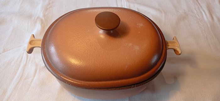 Le Creuset - 法國砂鍋 -  型號 恩佐馬裡 1970 - “Le Creuset”鑄鐵。