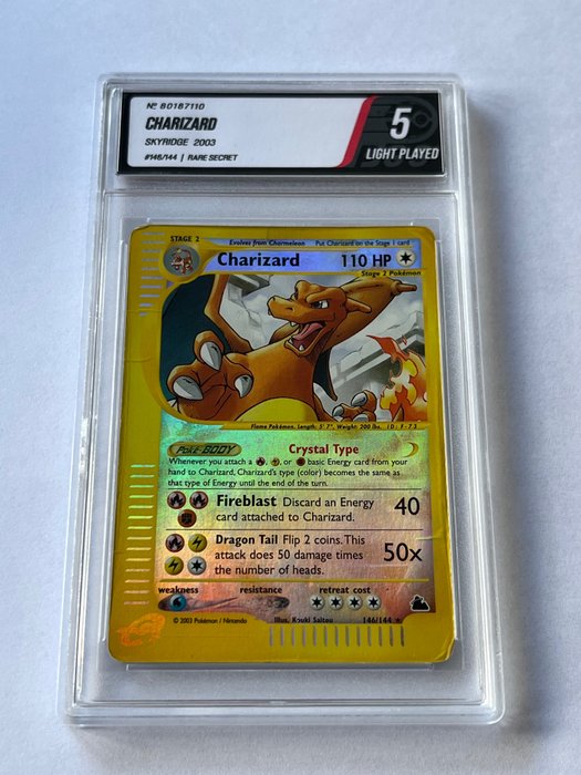 Pokémon Card - Dracaufeu