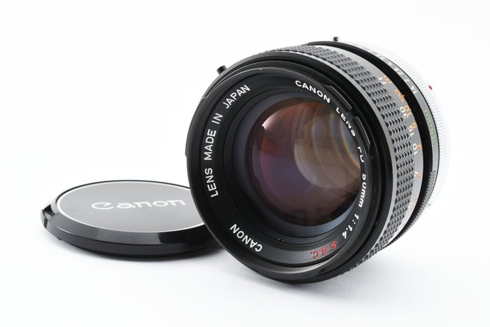 Canon FD 50mm f1.4 S.S.C. | Obiektyw stałoogniskowy