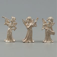 D.J. Aubert. NO RESERVE. – Miniatuur beeldje (3) – .835 zilver