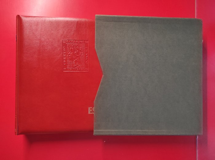 Espanha 1991/1996 - Álbum com coleção de selos Espanha ano 1955/1964 em NOVO sem fixação de selo - edifil