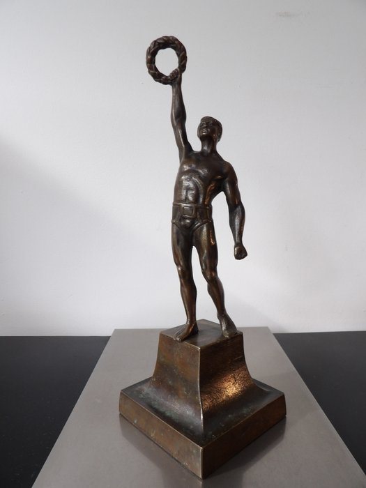 小塑像 - Olympiade 1936 - 青銅色