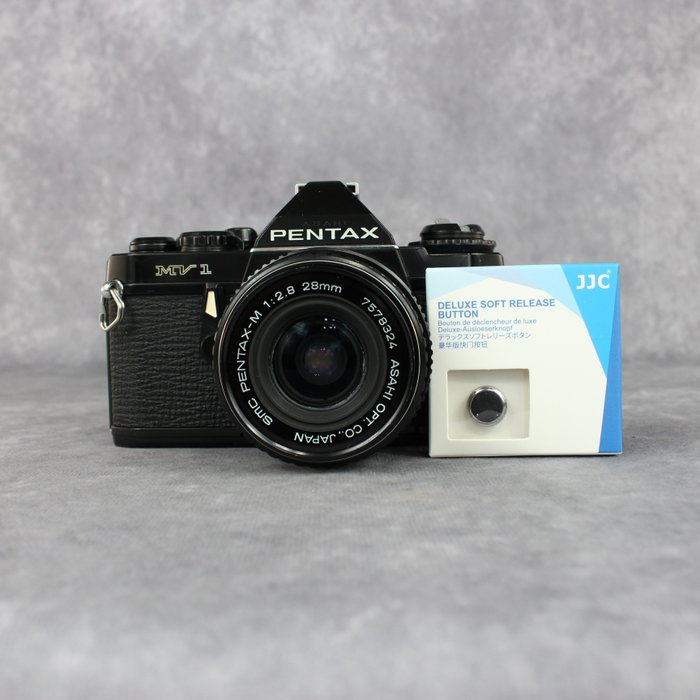 Pentax MV-1 +pentax-m 1:2.8 28mm 類比相機