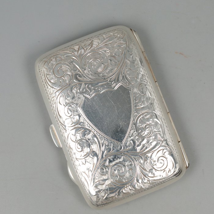 Joseph Gloster Ltd, Birmingham 1911 *NO RESERVE* - Cigarette holder - .925 silver