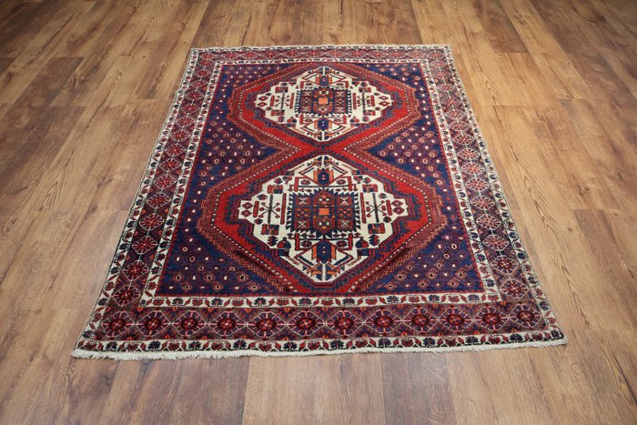 阿夫沙尔 伊朗 - 地毯 - 201 cm - 145 cm