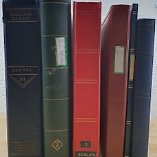 Europa 1872/1985 – Diverse verzamelingen in 3 albums en 3 stockboeken o.a. Polen, Duitse rijk en USSR