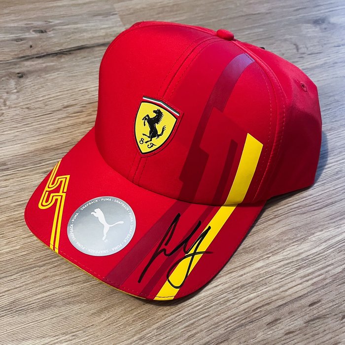 Ferrari - Formuła 1 - Carlos Sainz - 2023 - Czapka z daszkiem