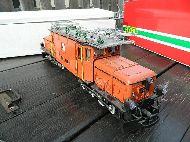 LGB G - 20400 - Locomotora eléctrica (1) - Ge 6/6 'Krokodil' - RhB