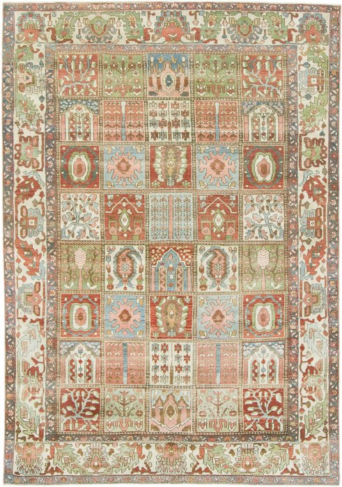 巴赫蒂亚尔 - 古董 - 小地毯 - 301 cm - 206 cm