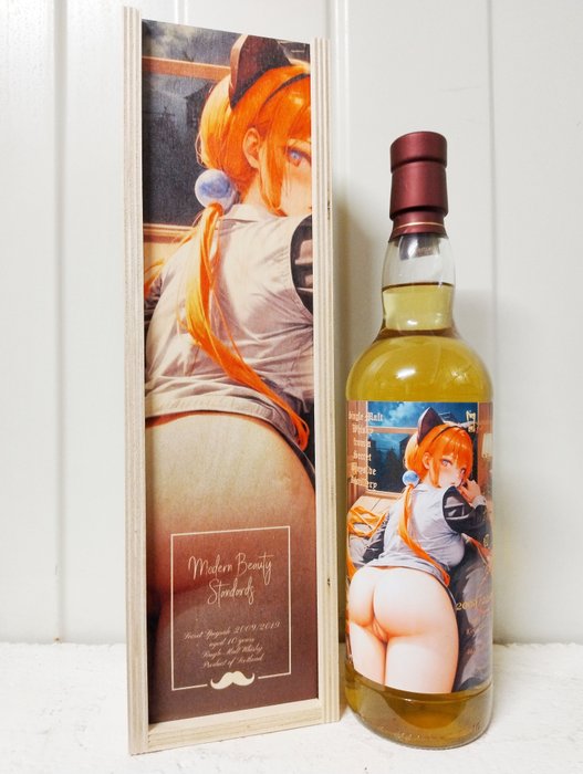 Single Malt 2009 10 years old - From Secret Speyside Distillery - One of 34 - Sexywhisky  - b. 2019  - 70 cl