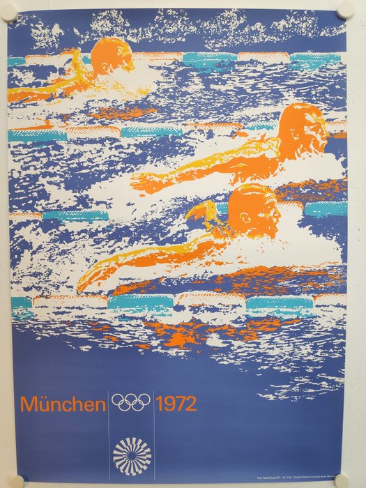 Photographer: Herbert Graaf,  printed in Germany by Franzis-Druck, München - Munich 1972 - Olympic Games