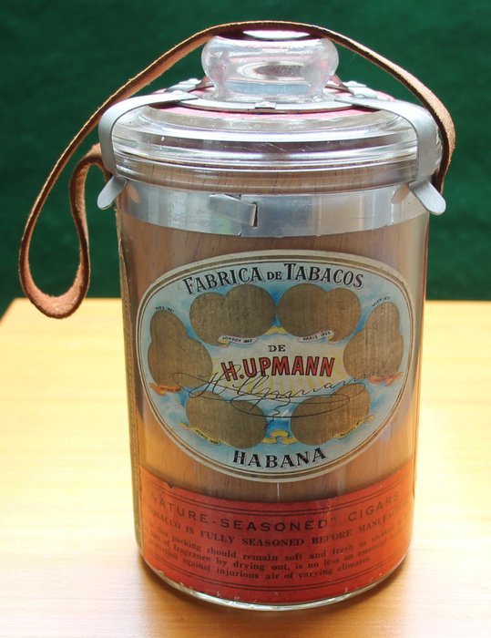 H. UPMANN - 保濕煙罐 - H·烏普曼 - 玻璃
