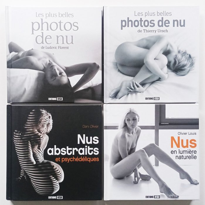 Olivier Louis, Thierry Ursch, Ludovic Florent, Olivier Dani - Nus en lumière Naturelle / Les plus belles photos de nu / Nus abstraites - 2011-2012