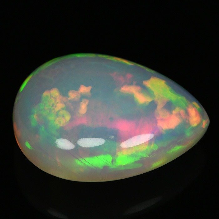 Geen Reserve Oranje Opaal - 31.66 ct