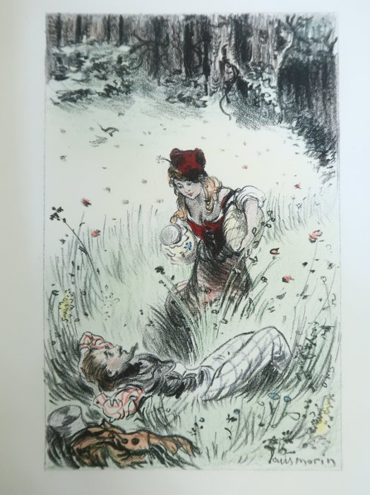 Alphonse Daudet / Louis Morin - Le Roman du chaperon-rouge [ex. 1/100 avec suite] - 1903