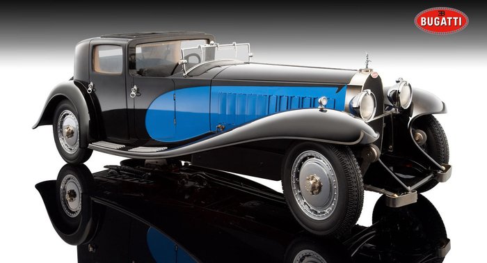 Bauer Exclusive 1:18 - Coche a escala - Bugatti Royale Coupé de Ville 1930 - ¡Para estrenar!