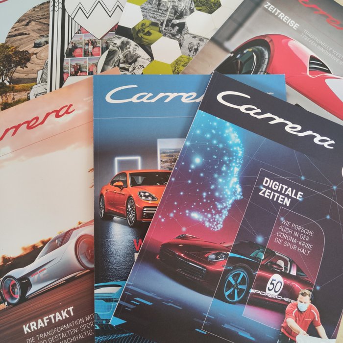 Book - Porsche - Exklusive/seltene Carrera Magazine/Hefte (8)