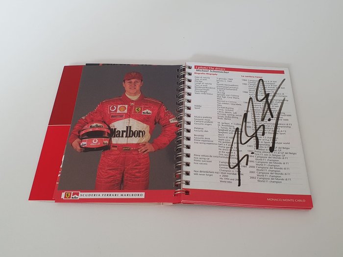 Ferrari - Grand Prix de Monaco - Michael Schumacher - 2003 - Sports book 