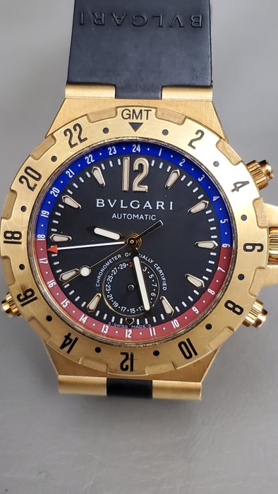 Bvlgari - Diagono - Professional GMT40G - Unisexe - 2000-2010