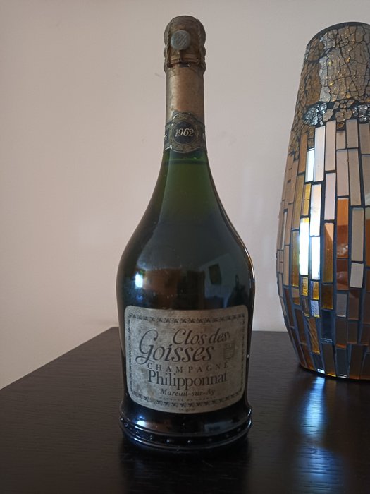1962 Philipponnat, Clos des Goisses - Champagne - 1 Fles (0,75 liter)