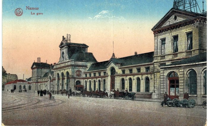 比利时 - 那慕尔城 - 非常好的地段 - 明信片 (100) - 1900-1945