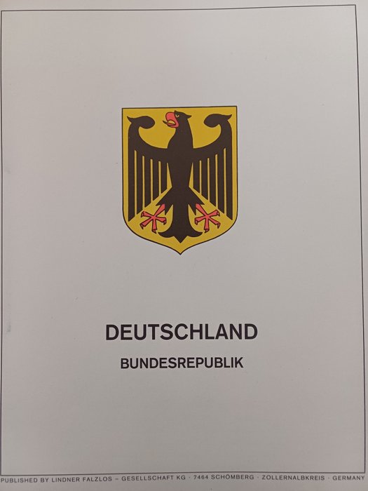 德国，联邦共和国 1970/1999 - 3 张德国 MNH 专辑，车牌号众多。 (1970-1979) (1990-1995) (1996-1999)