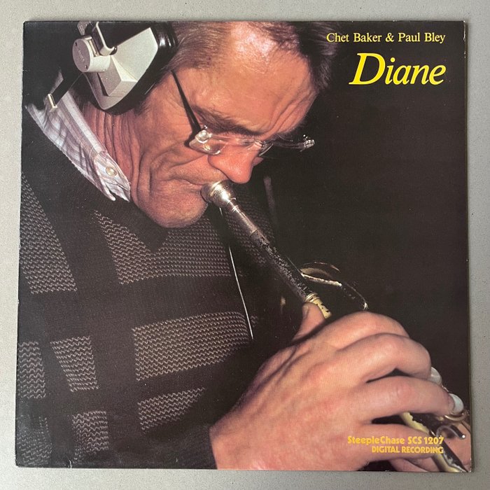 Chet Baker - Diane (1st Danish pressing) - 單張黑膠唱片 - 第一批 模壓雷射唱片 - 1985