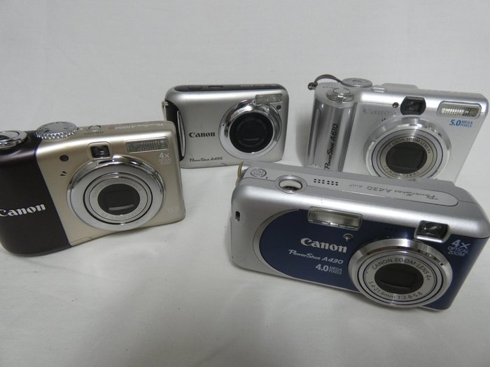 Canon PowerShot A610 / A430 / A495 / A1000 #CCDcamera #Digitalclassic | 數位相機