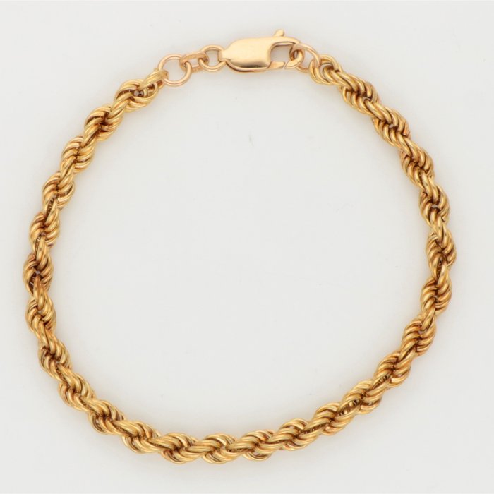 No Reserve Price - Bracelet - 14 kt. Yellow gold 