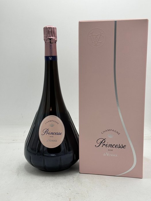 De Venoge, "Cuvée Princesse" Brut - 香檳 Rosé - 1 馬格南瓶(1.5公升)