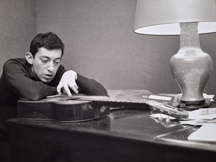 Serge Gainsbourg, by photographer Roger Kasparian (1938-) - «Gainsbourg for Gainsbarre» Paris 1963
