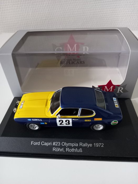 Classic Model Replicars 1:43 - 模型汽车 - Ford Capri #23 Olympia Rallye 1972