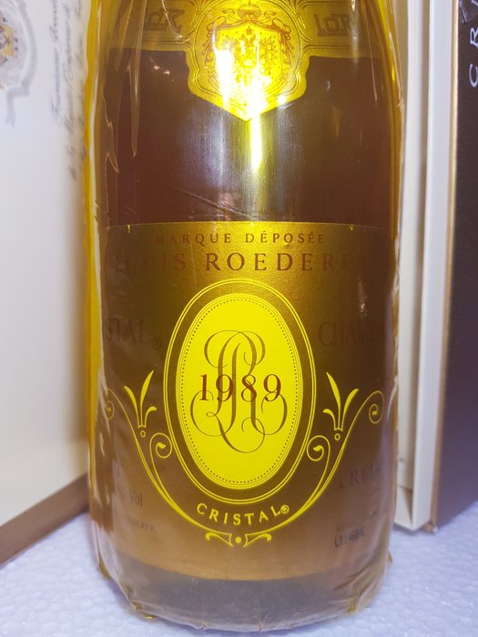 1989 Louis Roederer, Cristal - Champán Brut - 1 Botella (0,75 L)