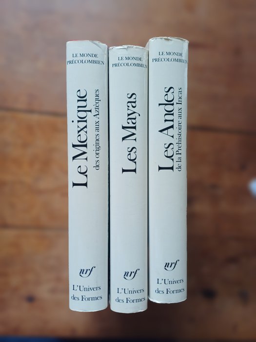 NRF Gallimard / L'Univers des formes - Le Mexique, Les Mayas & Les Andes - 1984-1986