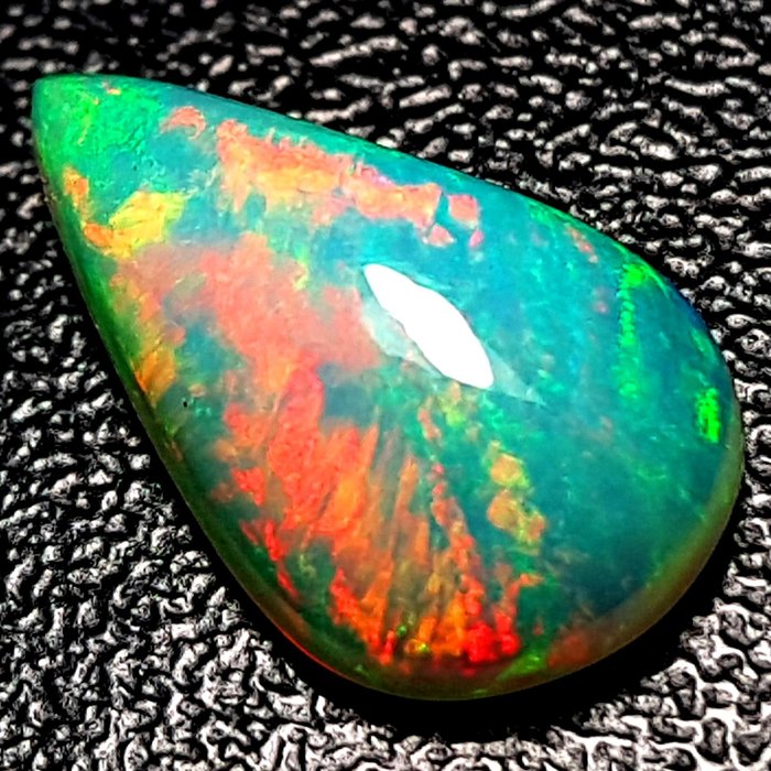 1 pcs multicolorido Opala - 2.76 ct