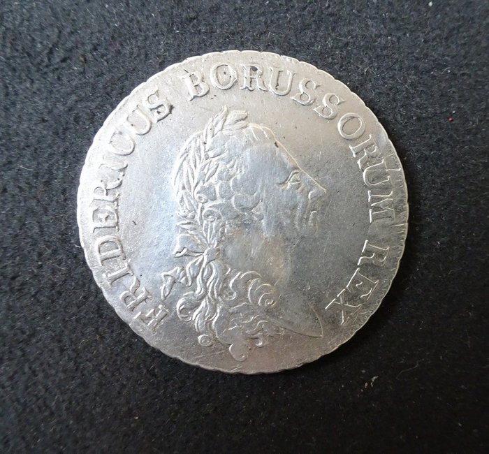 德国， 普鲁士. Friedericus Borussorum Rex. 1 Reichsthaler 1784  (没有保留价)