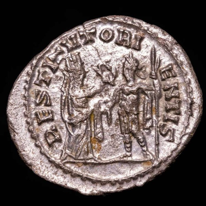 罗马帝国. 瓦莱里安一世（公元253-260）. Antoninianus Samosata, A.D. 256-260.  RESTITVT ORIENTIS  (没有保留价)