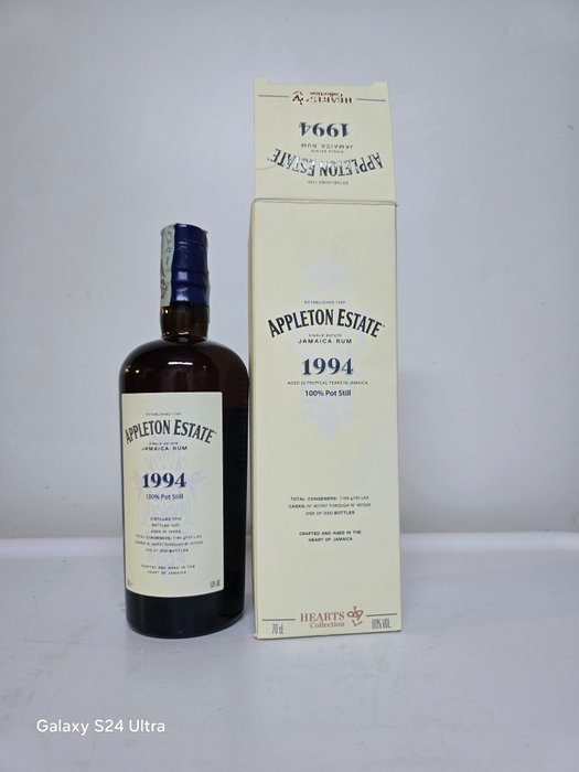 Appleton 1994 26 years old Velier - Hearts Collection  - b. 2020 - 70cl