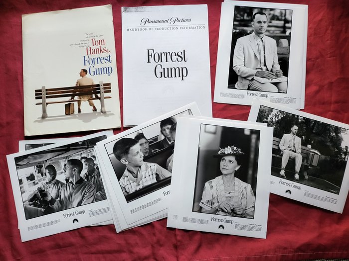 Forrest Gump - Tom Hanks - OriginalPress Kit with 15 photos